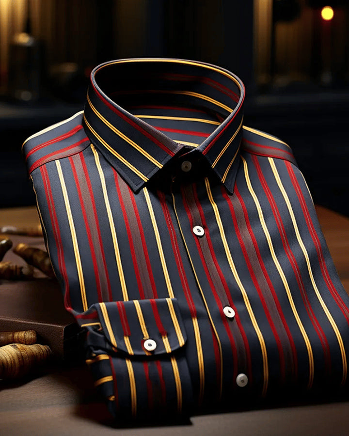 Multicolor Comfort-Fit Cotton Shirt for Office Wear