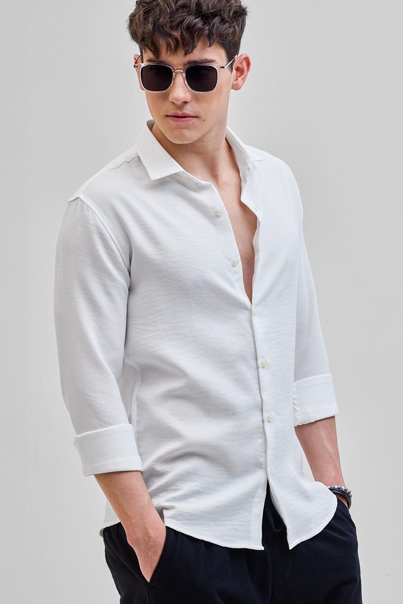 Timeless White Classic Cotton Shirt