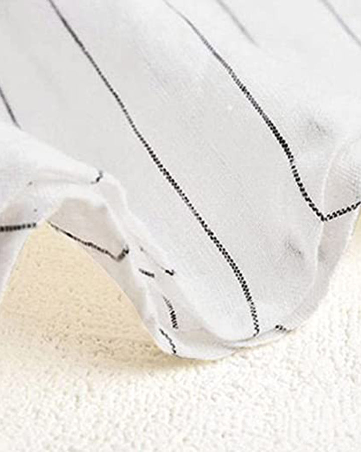 White Colored Cotton Half Sleeve Shirt
