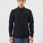 Stellar Black Premium Cotton Full-Sleeve Shirt with a Clean Refined Tone