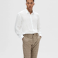 Formal Wear White Colored Plain Shirt