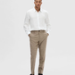 Formal Wear White Colored Plain Shirt