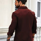 Premium Wine Colored Cotton Shirt