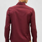 Merlot Maroon Premium Cotton Full-Sleeve Shirt with a Smooth Finish
