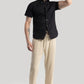 Midnight Black Pure Cotton Shirt in a Refined Elegant Shade