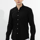 Urban Black Premium Cotton Shirt