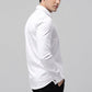 White Comfort-Fit Cotton Shirt for Office Wear