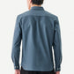 Neutral Slate Pure Cotton Full-Sleeve Shirt in a Calm Modern Shade
