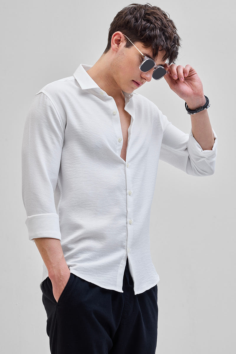 Timeless White Classic Cotton Shirt