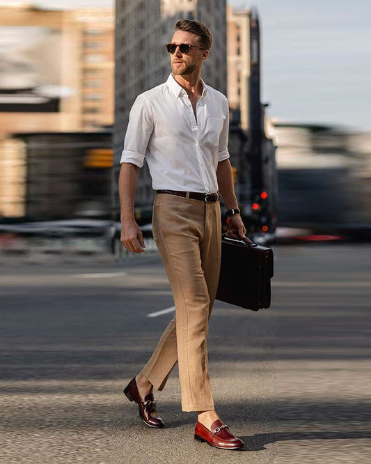 Elegant White Colored Shirt