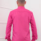 Stylish Bright Pink Colored Cotton Shirt