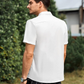 Tailored White Colored Half Sleeve Shirt