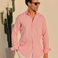 Classic Pink Cotton Shirt – Timeless Wardrobe Essential