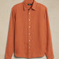 Rust Color Classic Formal Cotton Shirt