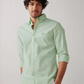 Lemon Green Colored Cotton Shirt