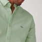 Lemon Green Colored Cotton Shirt