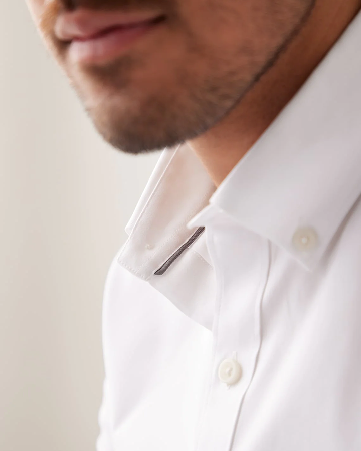 Essential White Colored Cotton Shirt