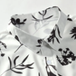 Premium White Colored Rayon Floral Shirt