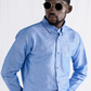 Luxurious Sky Blue Colored Linen Shirt