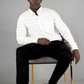 Formal White Colored Cotton Shirt