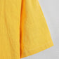 Atrractive Yellow Linen Half Sleeve Shirt