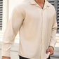 Tailored Beige Colored Cotton Shirt