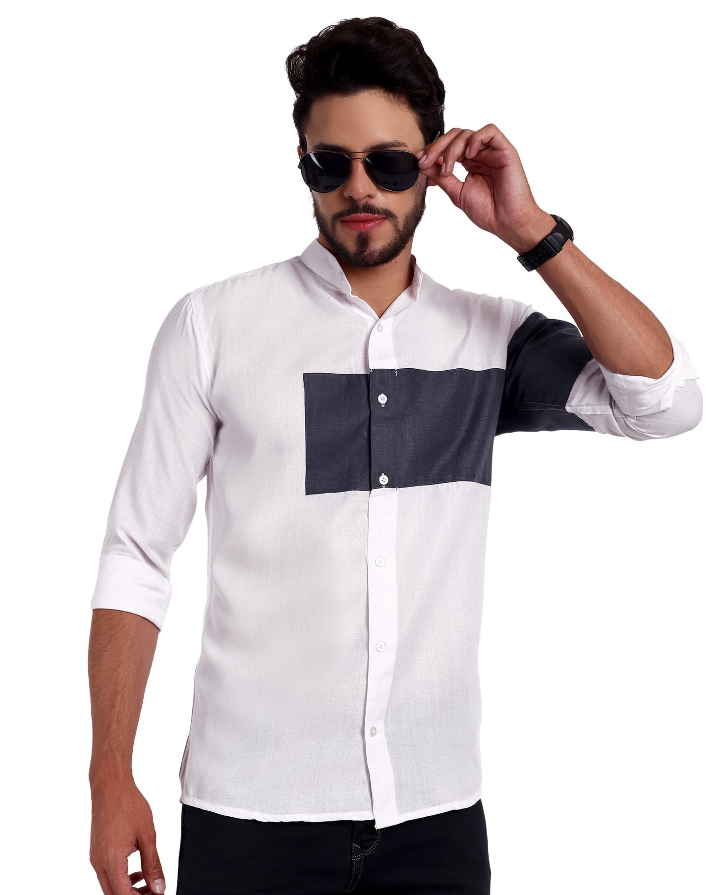 White Color Stylish Regular Fit Shirt