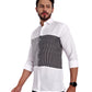 White Color Striped Stylish Shirt