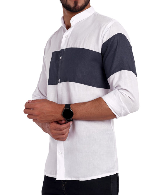 White Color Stylish Regular Fit Shirt