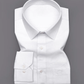 Snow White Formal Plain White Shirt