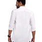 White Color Striped Stylish Shirt