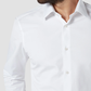 White Colored Cotton Office Wear Shirt
