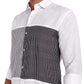 White Color Striped Stylish Shirt