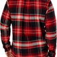 Red & Black Checked Cotton Full Sleeve Shirt