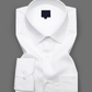 Premium Bright White Colored Cotton Shirt