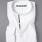 Bright White Luxurious Solid Shirt