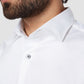 White Colored Cotton Full Sleeve Solid Shirt