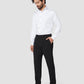 White Colored Cotton Full Sleeve Solid Shirt