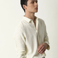 Light Yellow Colored Linen Shirt