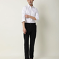 Luxury Plain Cotton White Shirt