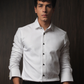 Premium Cosa White Colored Cotton Shirt