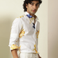 Peary White Colored Floral Printed Shirt
