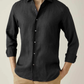 Flexile Black Colored Cotton Shirt