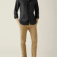 Flexile Black Colored Cotton Shirt