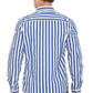 White And Blue Striped Shirt