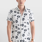 Aster's White Colored Printed Shirt