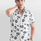Aster's White Colored Printed Shirt