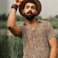 Brown Color Cotton Half Sleeve Shirt