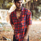 Designer Multicolored Cotton Half Sleeve Shirt