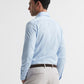 Formal Wear Sky Blue Cotton Shirt